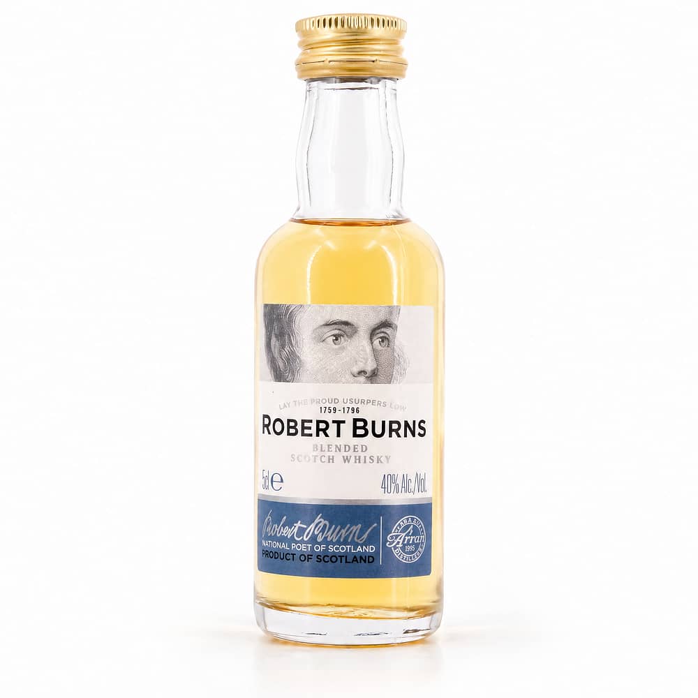 Isle of Arran Robert Burns Blend Miniatur 0,050 Liter/ 40.0% vol Produktbild