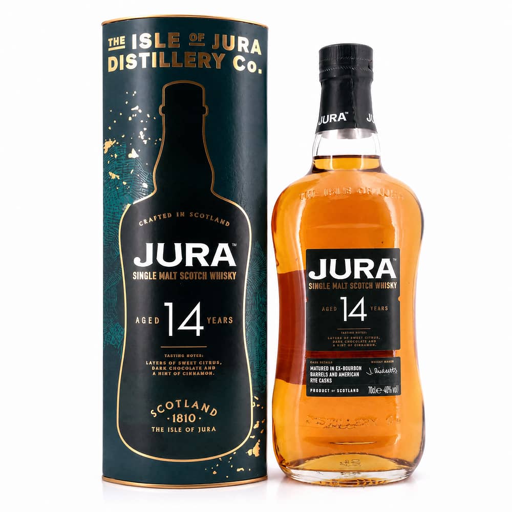 Isle of Jura 14 Jahre American Rye Cask Finish 0,70 Liter/ 40.0% vol Produktbild