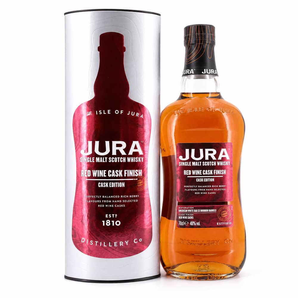 Isle of Jura Red Wine Cask Finish 0,70 Liter/ 40.0% vol Produktbild