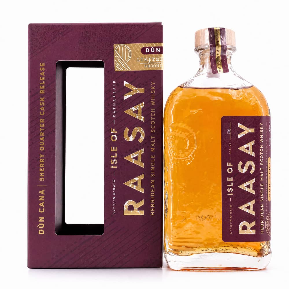 Isle of Raasay Dun Cana Sherry Quarter Cask 0,70 Liter/ 52.0% vol Produktbild