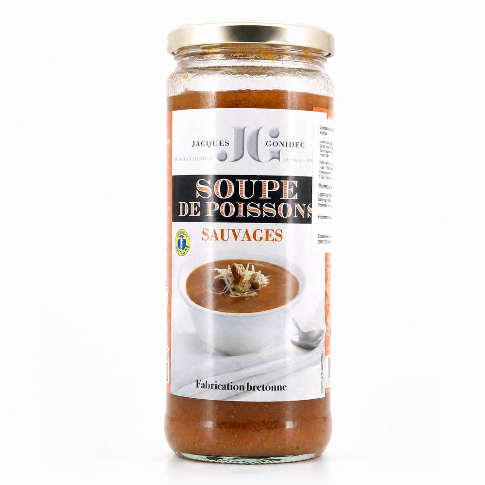 Jacques Gonidec Bretonische Fischsuppe 400 Gramm Produktbild