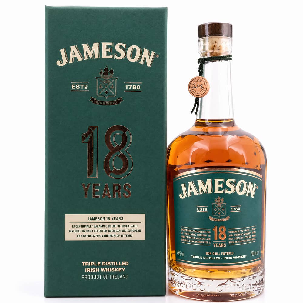 Jameson 18 Jahre 0,70 Liter/ 46.0% vol Produktbild