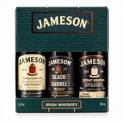 Jameson Tri-Pack Jameson Irish, Black Barrel & Stout Edition je 0,05l Produktbild