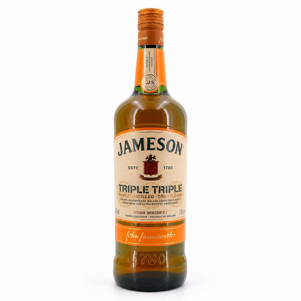 Jameson Triple Triple Malaga Cask Fiish Edition Literflasche 1 Liter/ 40.0% vol Produktbild