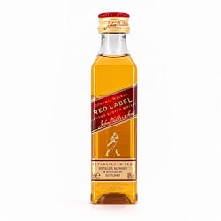 Johnnie Walker Red Label Miniatur PET-Flasche Produktbild