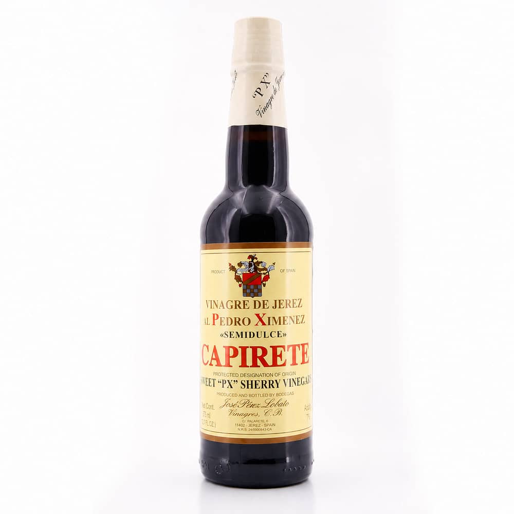 José Páez Lobato Capriete Jerez Essig Pedro Ximenez´ Sweet "PX" Sherry Vinegar 0,375 Liter Produktbild