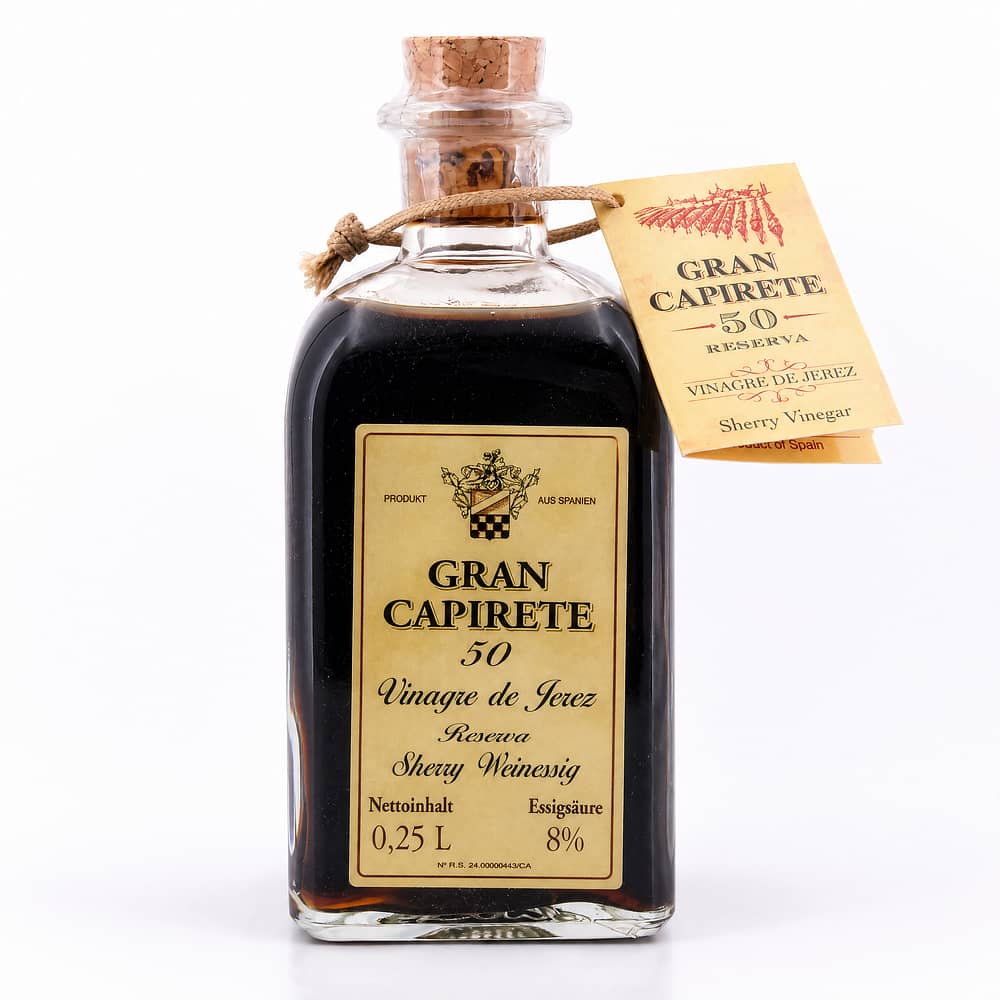 José Páez Lobato Gran Capirete 50 Jerez Sherry Weinessig 0,250 Liter Produktbild