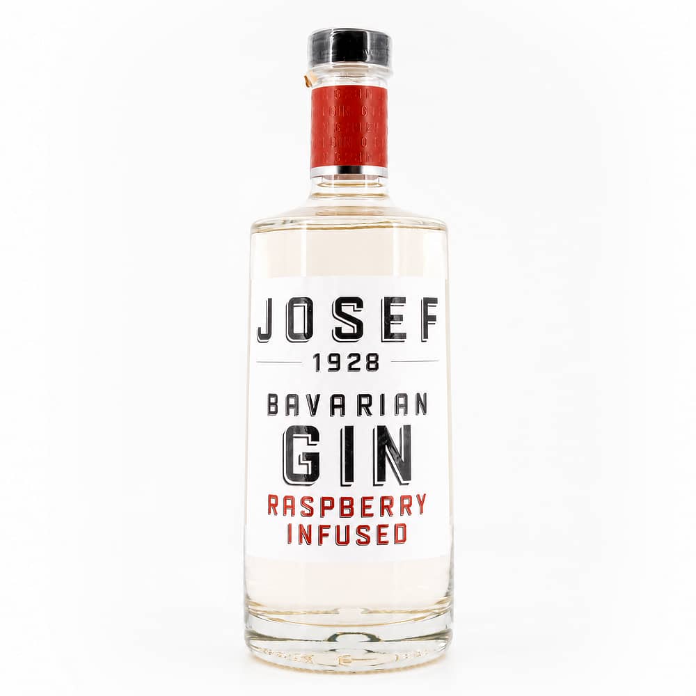 Josef-Gin Raspberry Infused Bavarian Gin 0,50 Liter/ 42.0% vol Produktbild