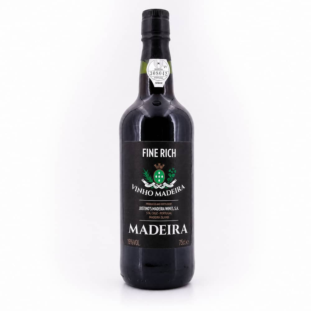 Justino`s Madeira Fine Rich 0,750 Liter/ 19.0% vol Produktbild