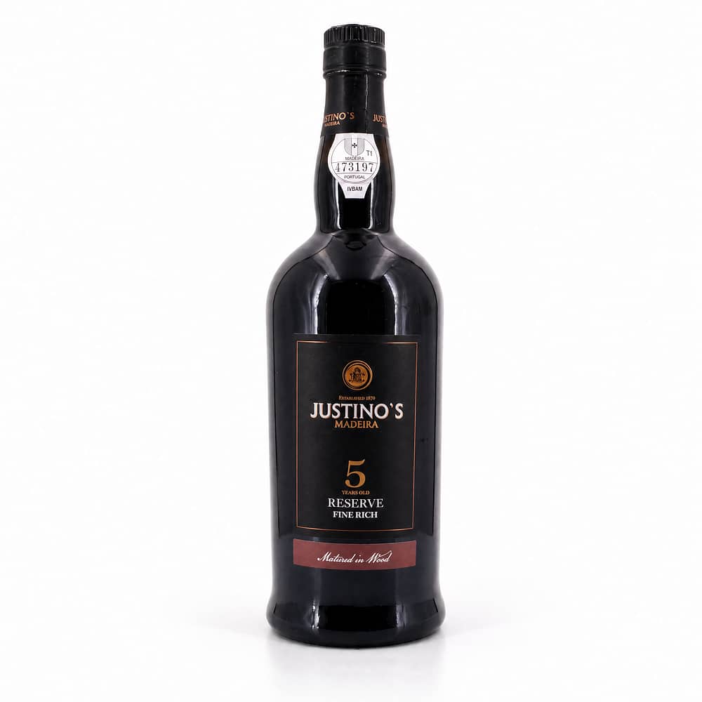 Justino`s Reserve Fine Rich 5 Jahre 0,750 Liter/ 19.0% vol Produktbild