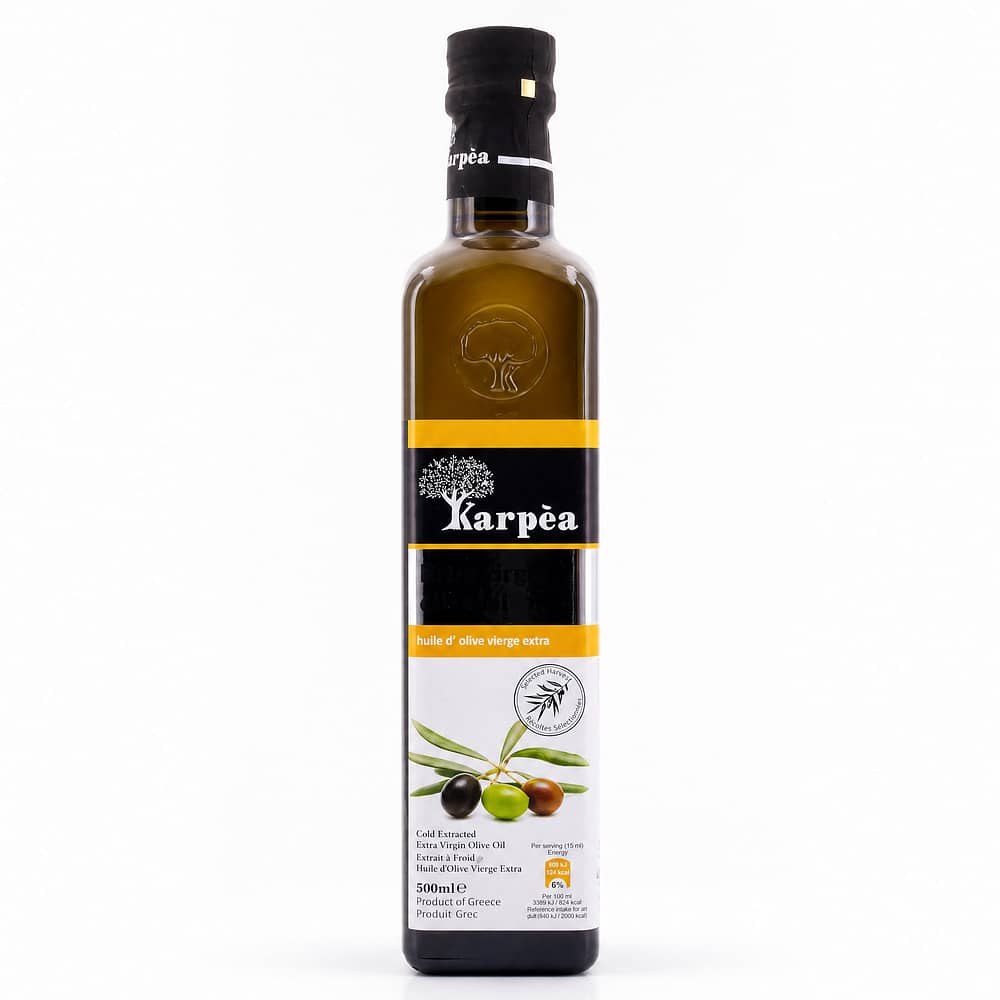 Karpea Natives Olivenöl Extra Virgin 0,50 Liter Produktbild