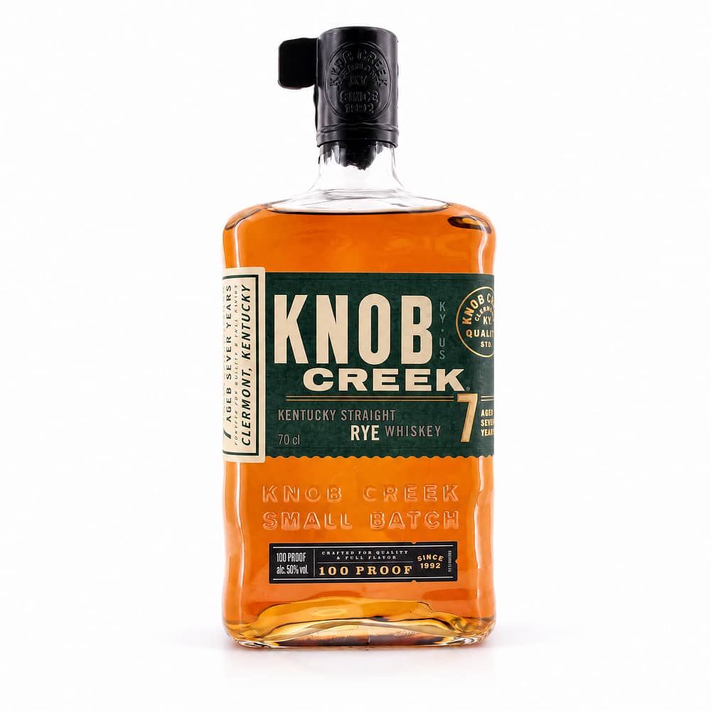 Knob Creek Rye 7 Jahre Small Batch Kentucky Straight Whiskey 0,70 Liter/ 50.0% vol Produktbild