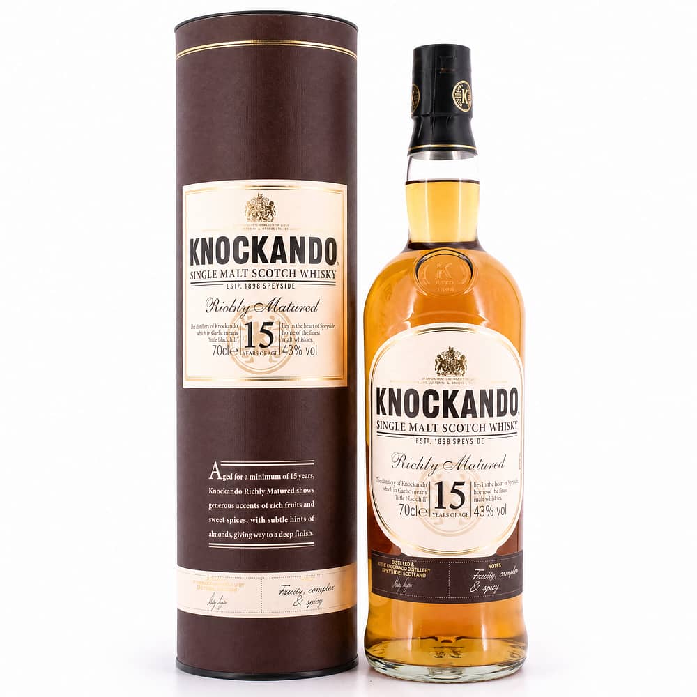 Knockando 15 Jahre 0,70 Liter/ 43.0% vol Produktbild