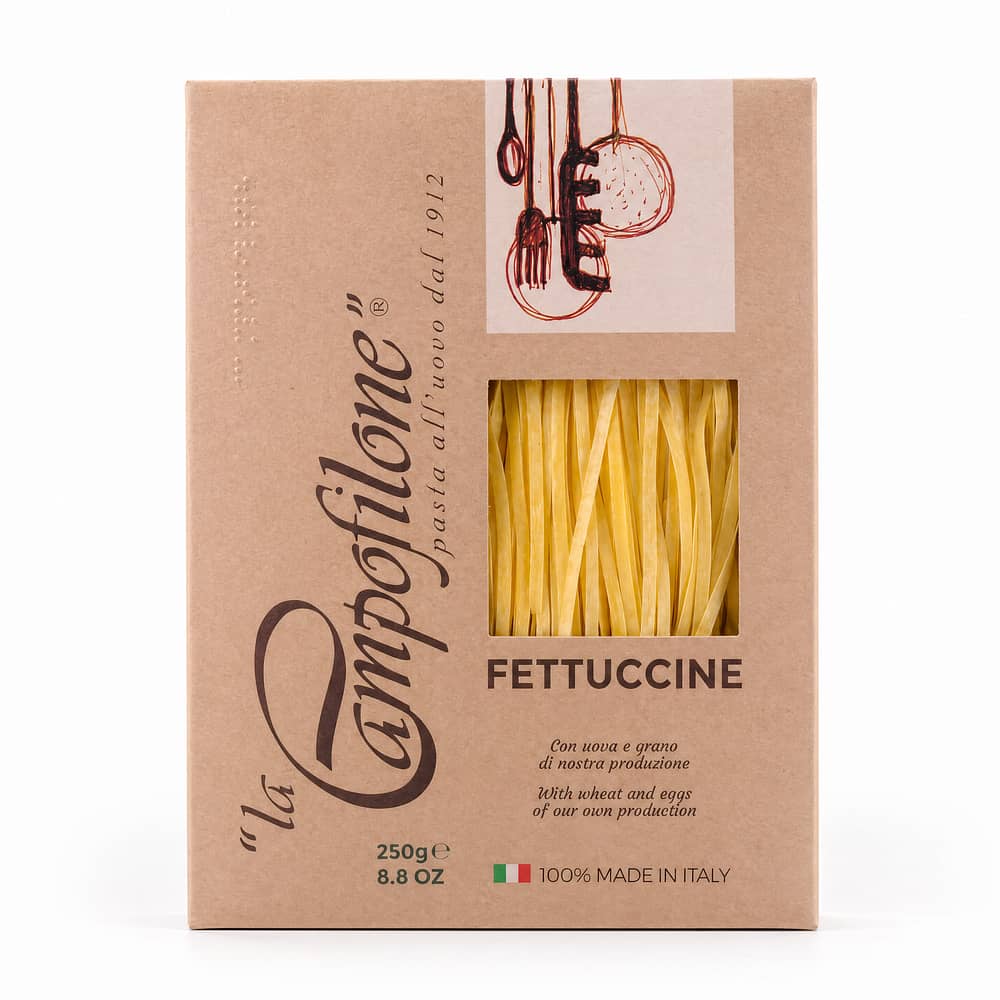 La Campofilone Fettuccine Eiernudeln 250 Gramm Produktbild