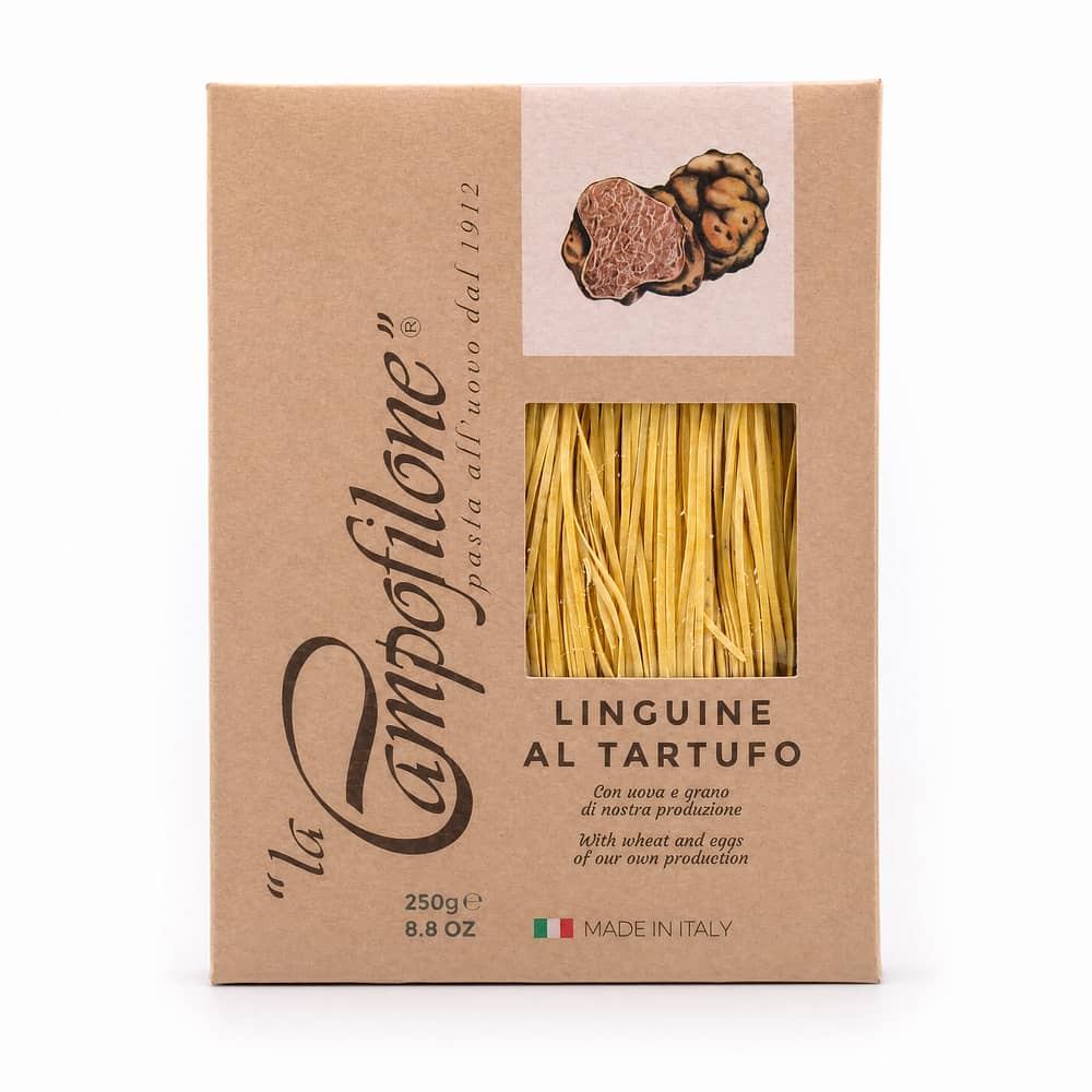 La Campofilone Linguine Eiernudeln mit Trüffel 250 Gramm Produktbild