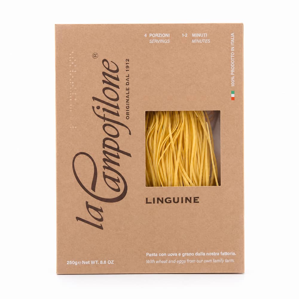 La Campofilone Linguine Eiernudeln 250 Gramm Produktbild