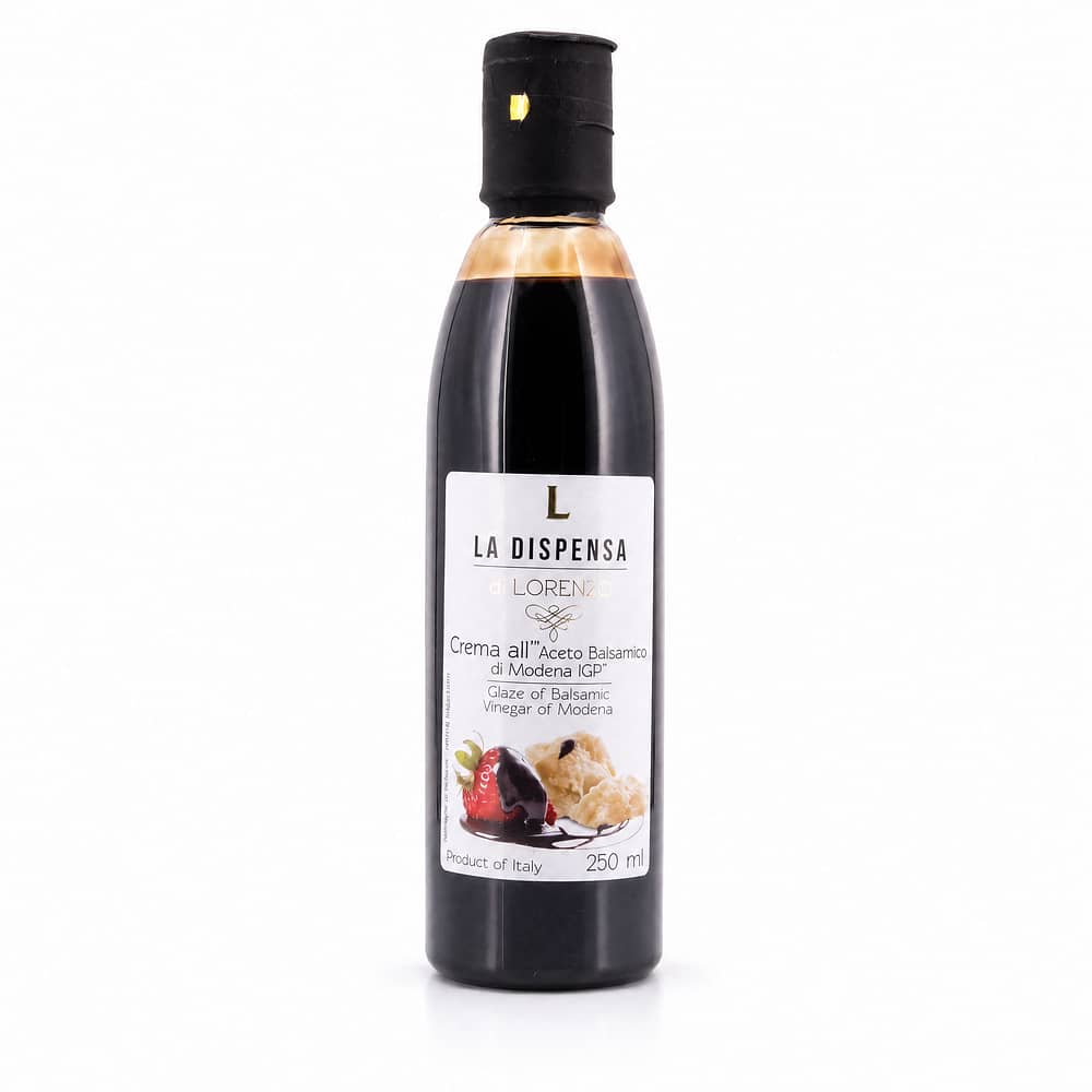 La Dispensa di Lorenzo Crema all 'Aceto Balsamico di Modena IGP' Creme mit Balsamessig 0,250 Liter Produktbild
