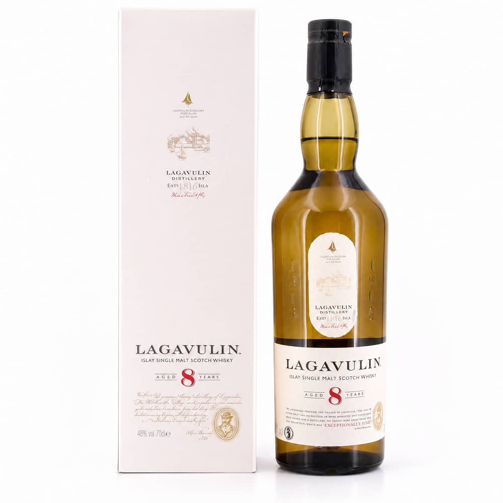 Lagavulin 8 Jahre 0,70 Liter/ 48.0% vol Produktbild