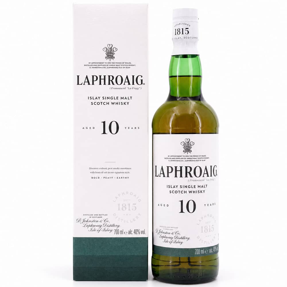 Laphroaig 10 Jahre 0,70 Liter/ 40.0% vol Produktbild