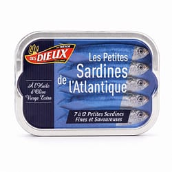Le Trésor des Dieux Les Petites Sardines de L´Atlantique 115g Produktbild