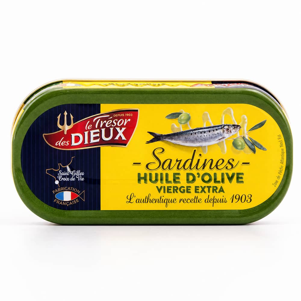 Le Trésor des Dieux Sardinen in Olivenöl 46g 46 Gramm Produktbild