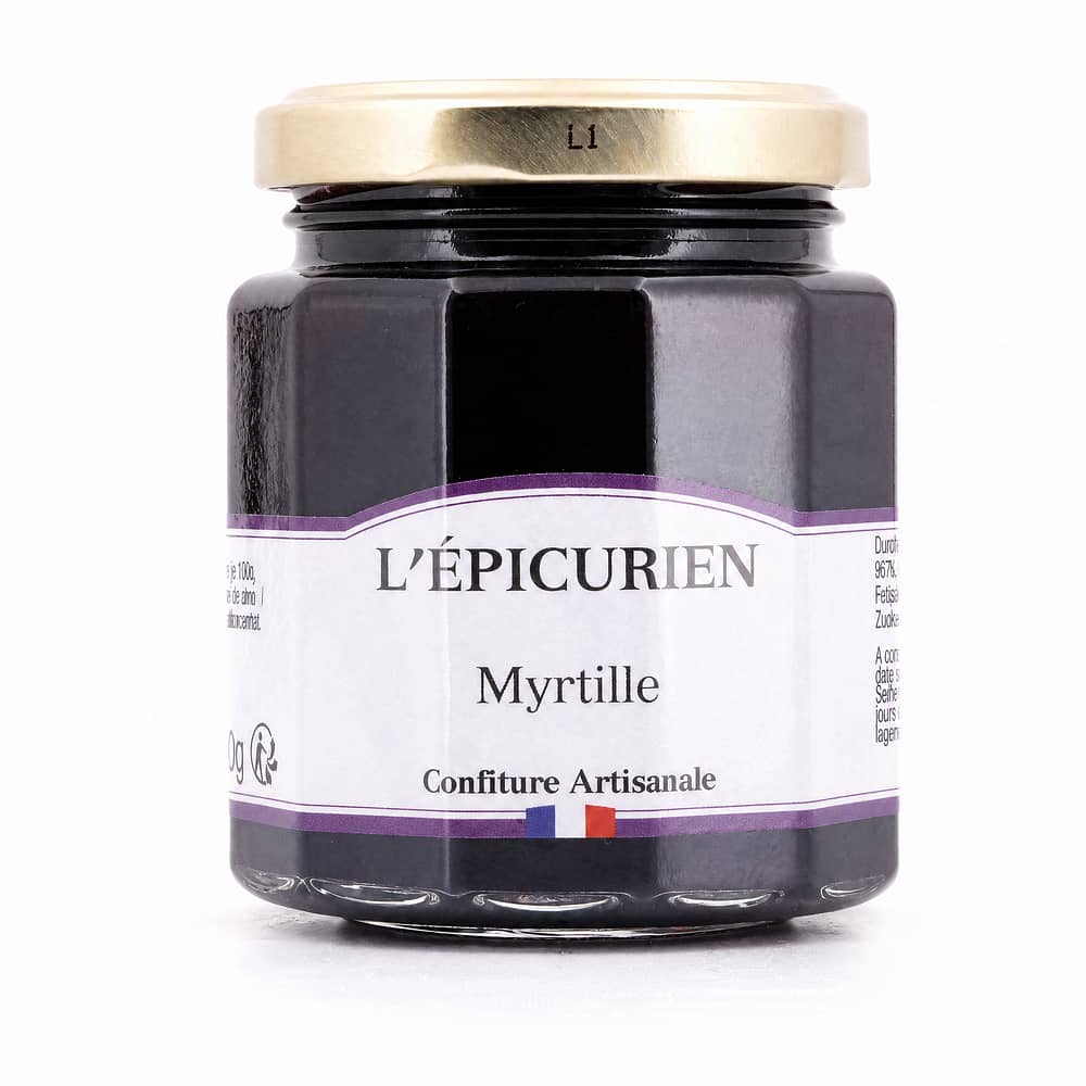 L’Epicurien Myrtille Wilde Heidelbeeren 210 Gramm Produktbild