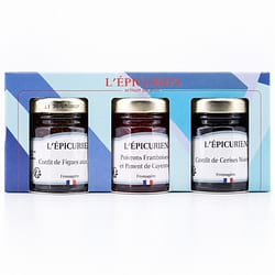 L’Epicurien Trio Rund um Käse Feige, Schwarze Kirsche & Paprika Produktbild