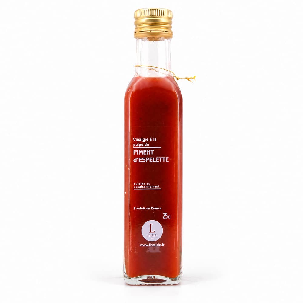 Libeluile Essig mit Espelette Pfeffer 0,250 Liter Produktbild