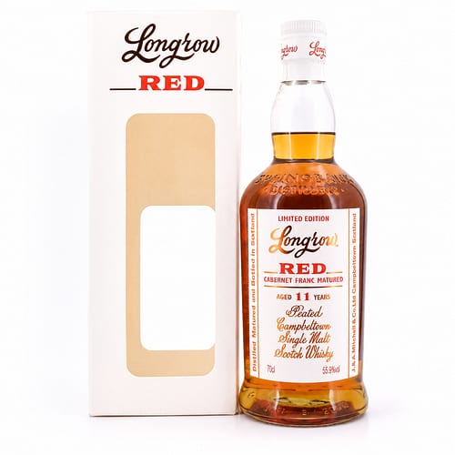 Longrow Red 11 Jahre Cabernet Franc Casks Release 2018 0,70 Liter/ 55.9% vol Produktbild