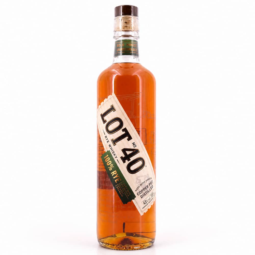Lot No. 40 Canadian Rye Whisky 0,70 Liter/ 43.0% vol Produktbild