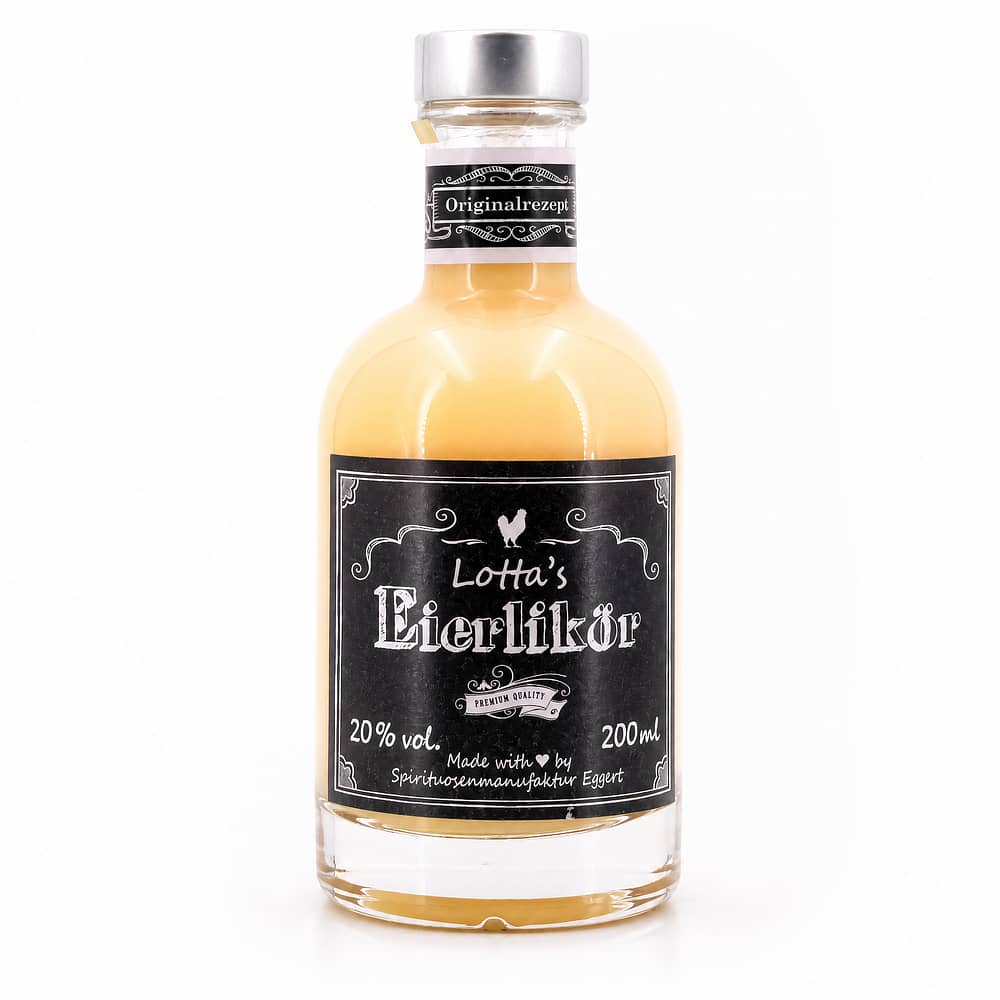 Lottas Eierlikör Kleinflasche 0,20 Liter/ 20.0% vol Produktbild