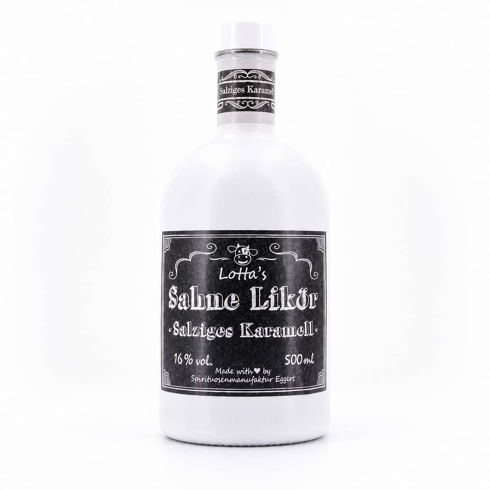 Lottas Sahne Likör Salziges Karamell 0,50 Liter/ 16.0% vol Produktbild