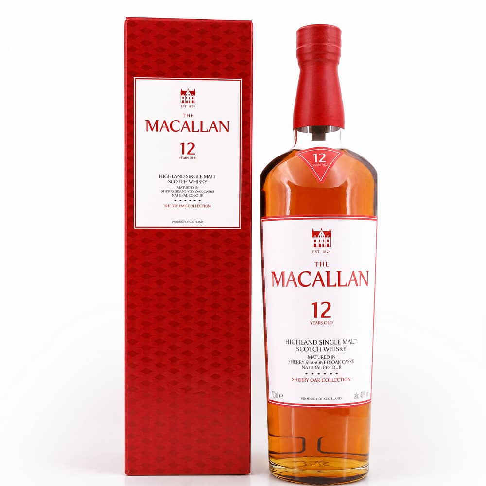 Macallan 12 Jahre Sherry Cask 0,70 Liter/ 40.0% vol Produktbild