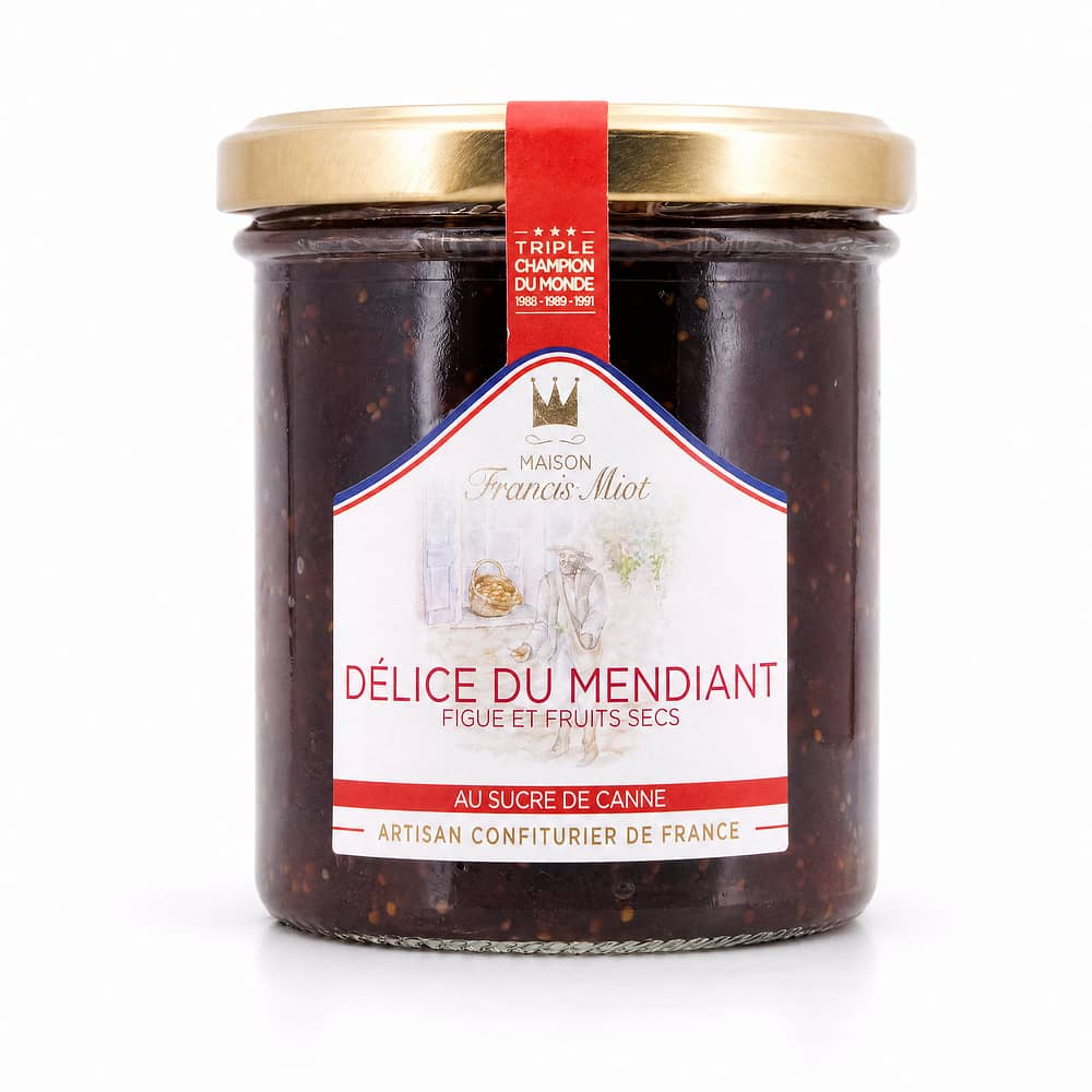 Maison Francis Miot Delice du Mendiant Fruchtaufstich aus Feige 220 Gramm Produktbild