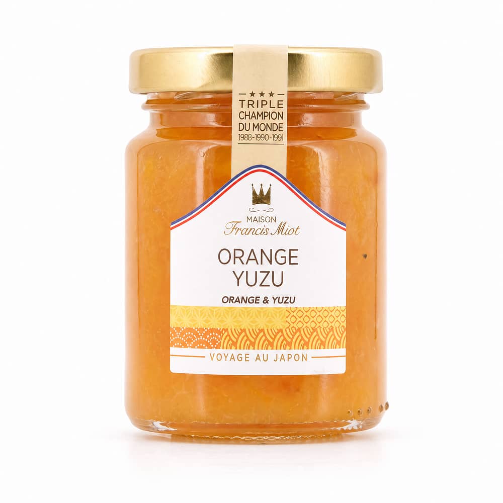 Maison Francis Miot Fruchtaufstrich mit Orange & Yuzu 110 Gramm Produktbild