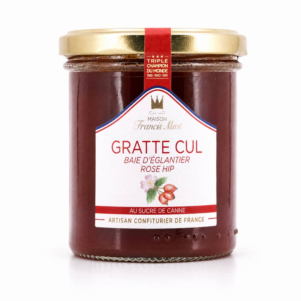 Maison Francis Miot Gratte-Cul Hagebutte mit Rohrzucker 220 Gramm Produktbild