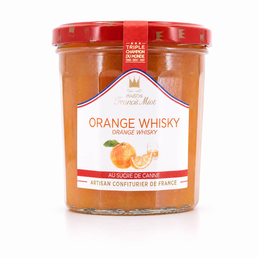 Maison Francis Miot Orange Whisky mit Rohrzucker & 2,4% Whisky 340 Gramm/ 2.4% vol Produktbild