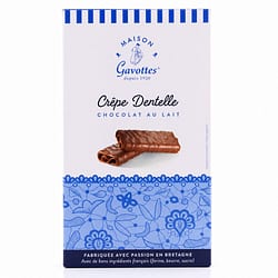 Maison Gavottes Crêpe Dentelle Chocolat Au Lait Knusper-Plätzchen mit Milchschokolade Produktbild