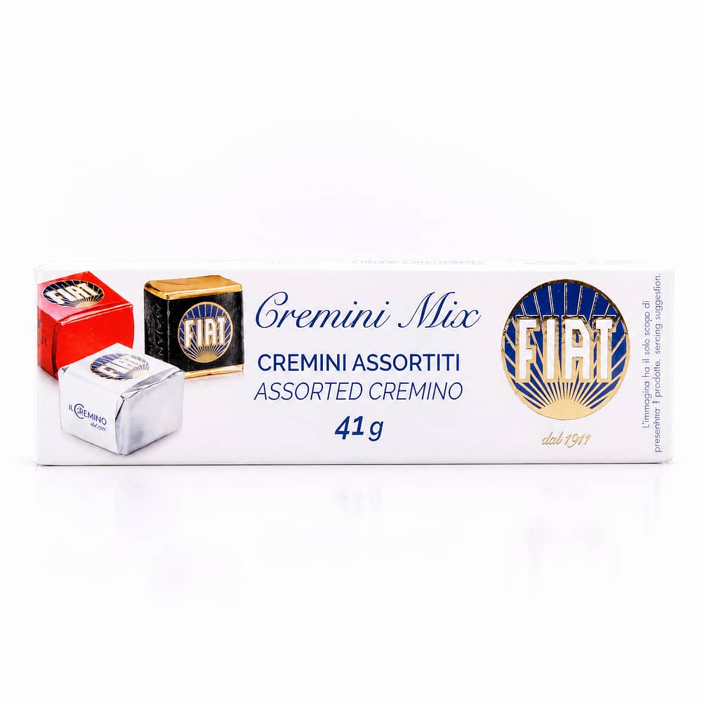 MAJANI FIAT Cremini Mix Schichtpralinenmischung 41 Gramm Produktbild