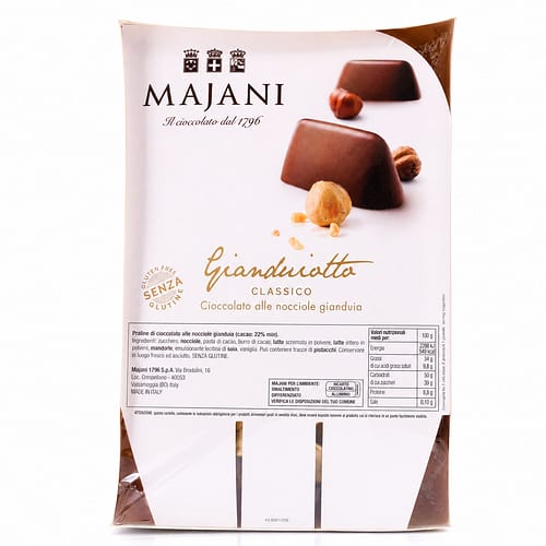 MAJANI Gianduiotto CLASSICO 100 Stück einzeln verpackt 1000 Gramm Produktbild
