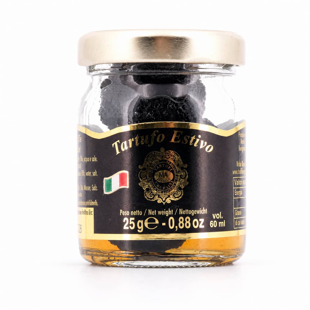 Marini Schwarze Sommertrüffel 25 Gramm Produktbild