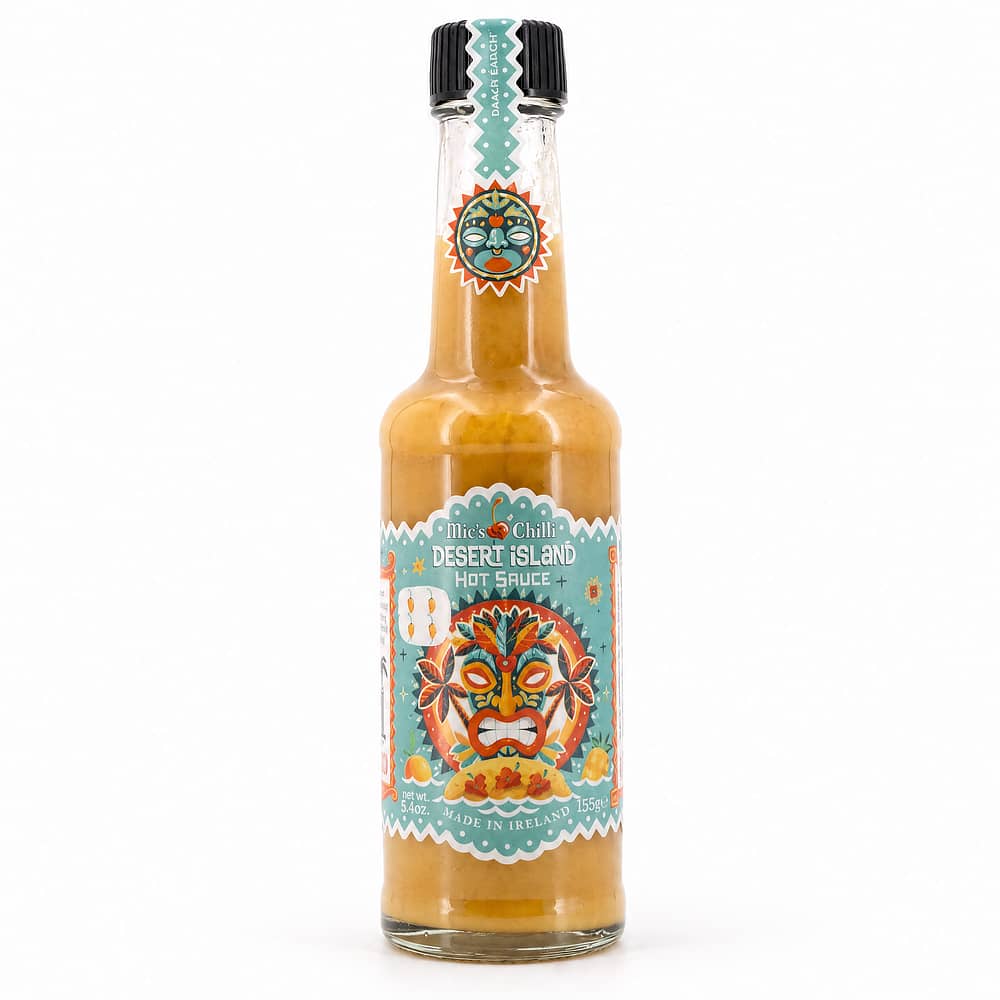 Mic's Chilli Desert Island Hot Sauce 155 Gramm Produktbild