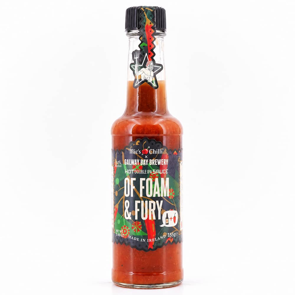 Mic's Chilli Hot Double IPA Sauce 30.000 Scoville 155 Gramm Produktbild