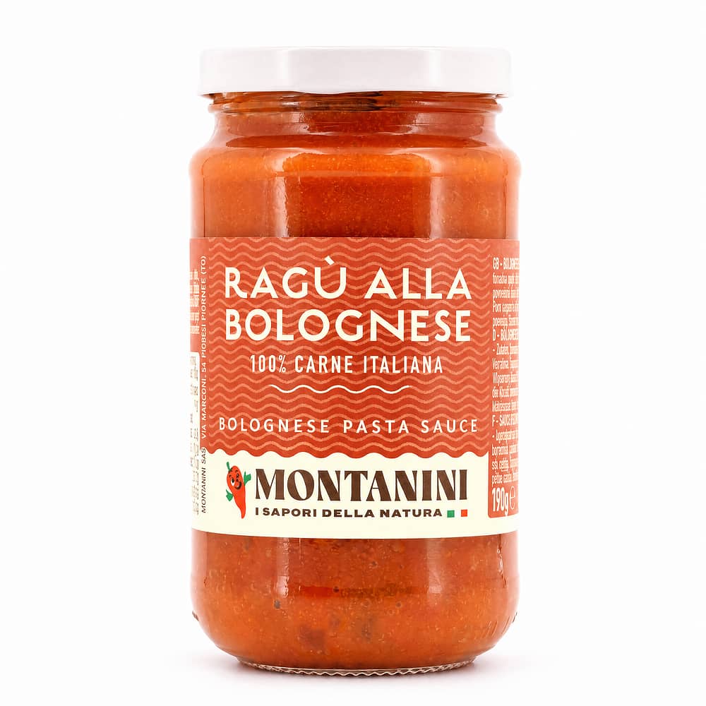 Montanini Bolognese Ragout 190 Gramm Produktbild