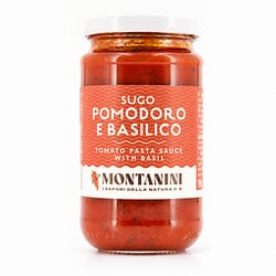 Montanini Tomatensauce mit Basilikum Produktbild