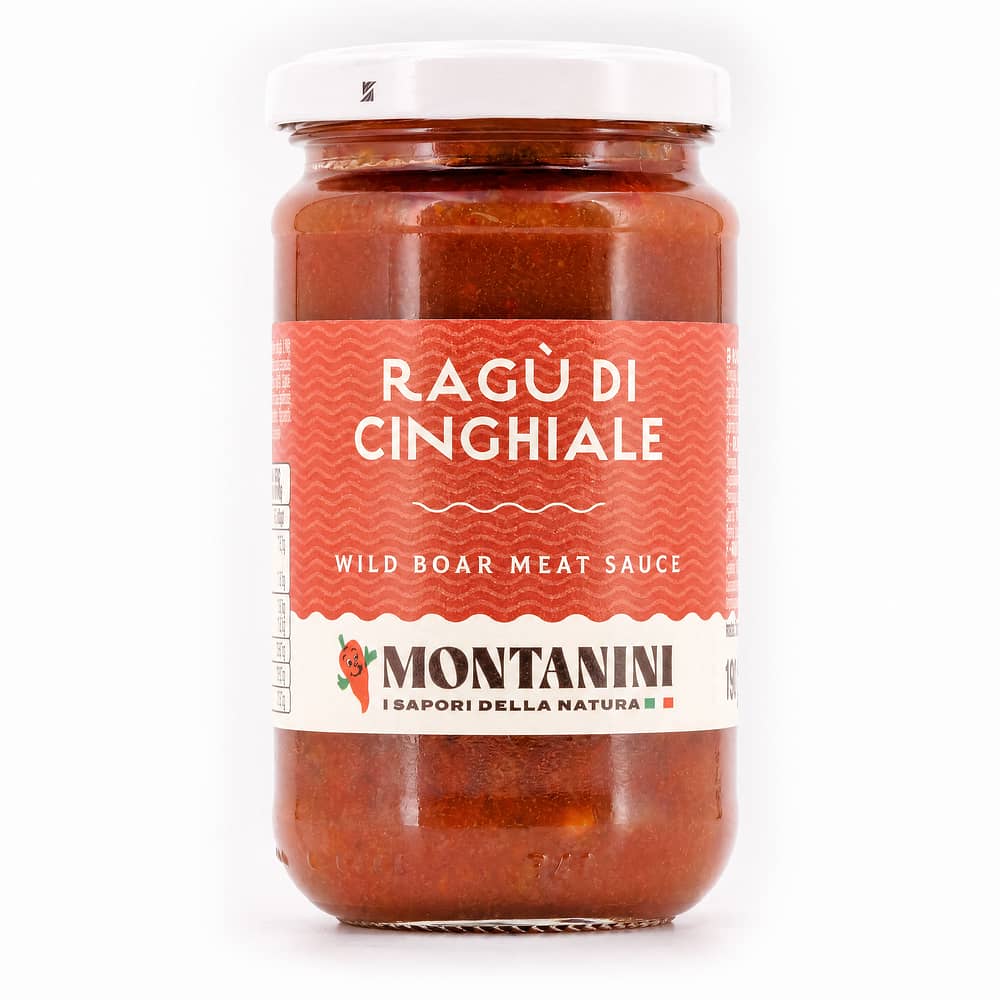 Montanini Wildschwein Ragout 190 Gramm Produktbild