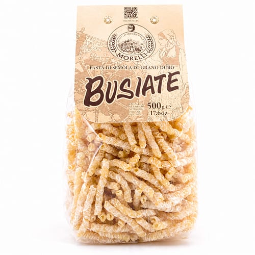 Morelli Busiate Nudeln aus Hartweizengrieß 500 Gramm Produktbild