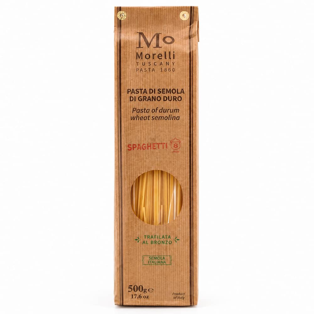 Morelli Spaghetti Nudeln aus Hartweizengrieß 500 Gramm Produktbild