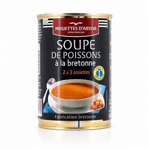 Mouettes d'Arvor Bretonische Fischsuppe 404 Gramm Produktbild