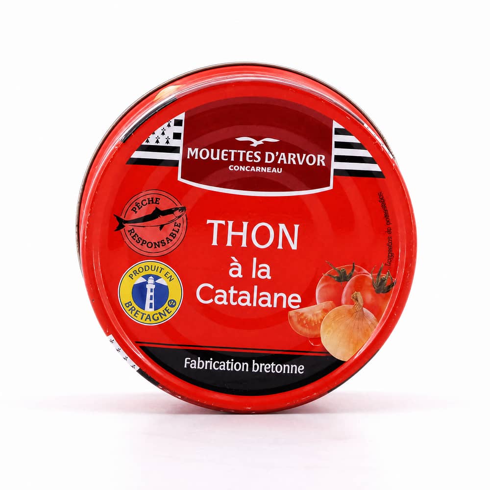 Mouettes d'Arvor Thunfisch nach katalanischer Art in Gemüse - Tomatensauce 135 Gramm Produktbild